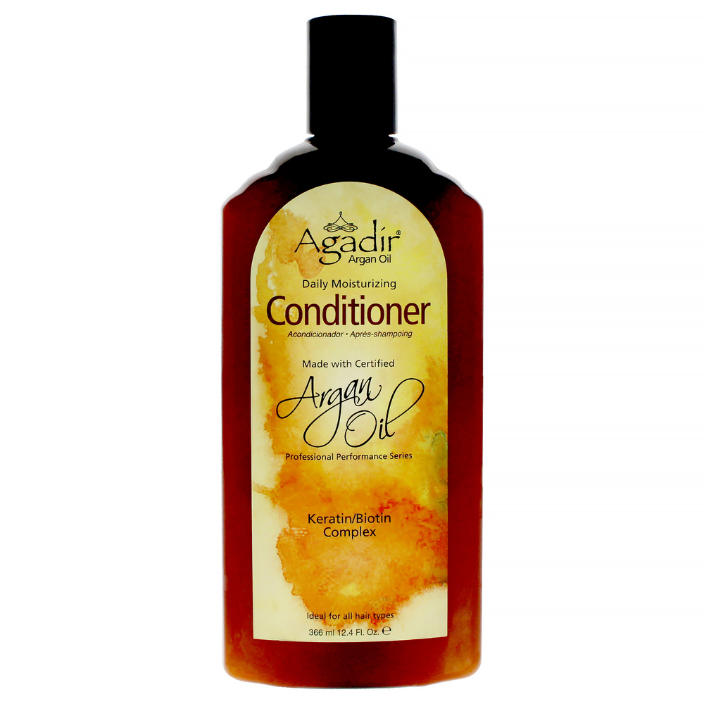 Argan Oil Daily Moisturizing Conditioner by Agadir for Unisex - 12.4 oz